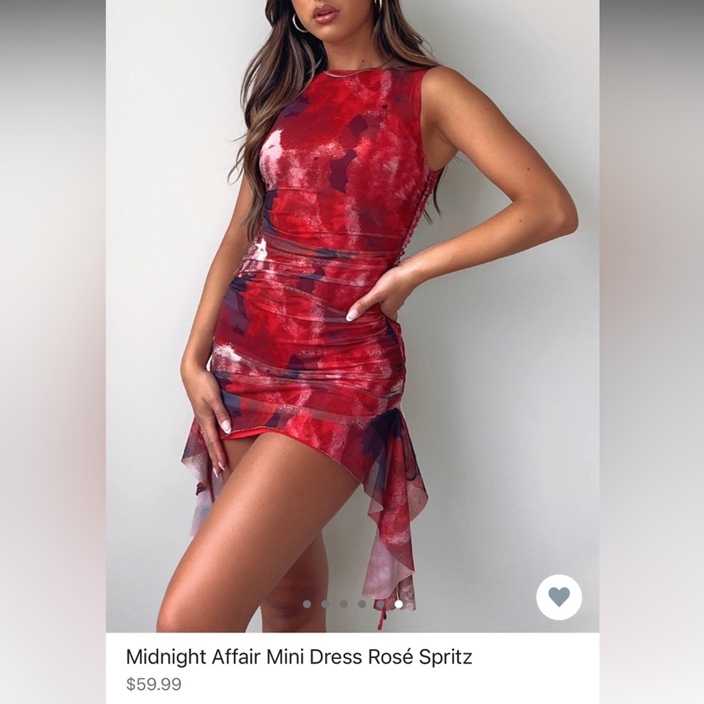 White Fox Mini Dress - Worn Once!